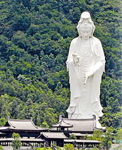 香港大埔慈山寺观音像